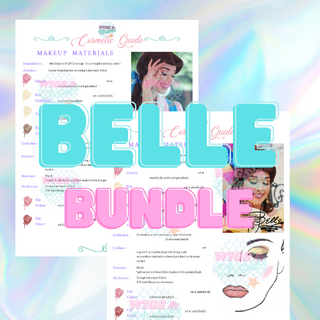 Belle Inspired Makeup Guide BUNDLE