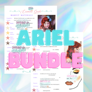 Ariel Inspired Makeup Guide Bundle