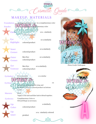 Ariel Inspired Makeup Guide Bundle